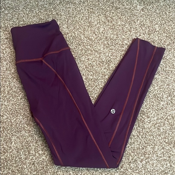 Lululemon Purple Leggings - Picture 1 of 7